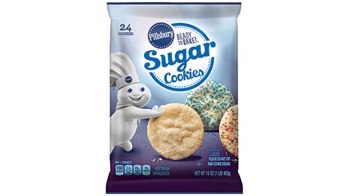 What are some recipes that use Pillsbury sugar cookie dough?