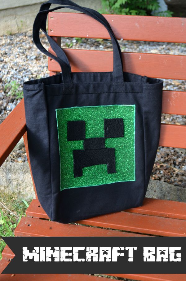 DIY Minecraft Bag - Amy Latta Creations