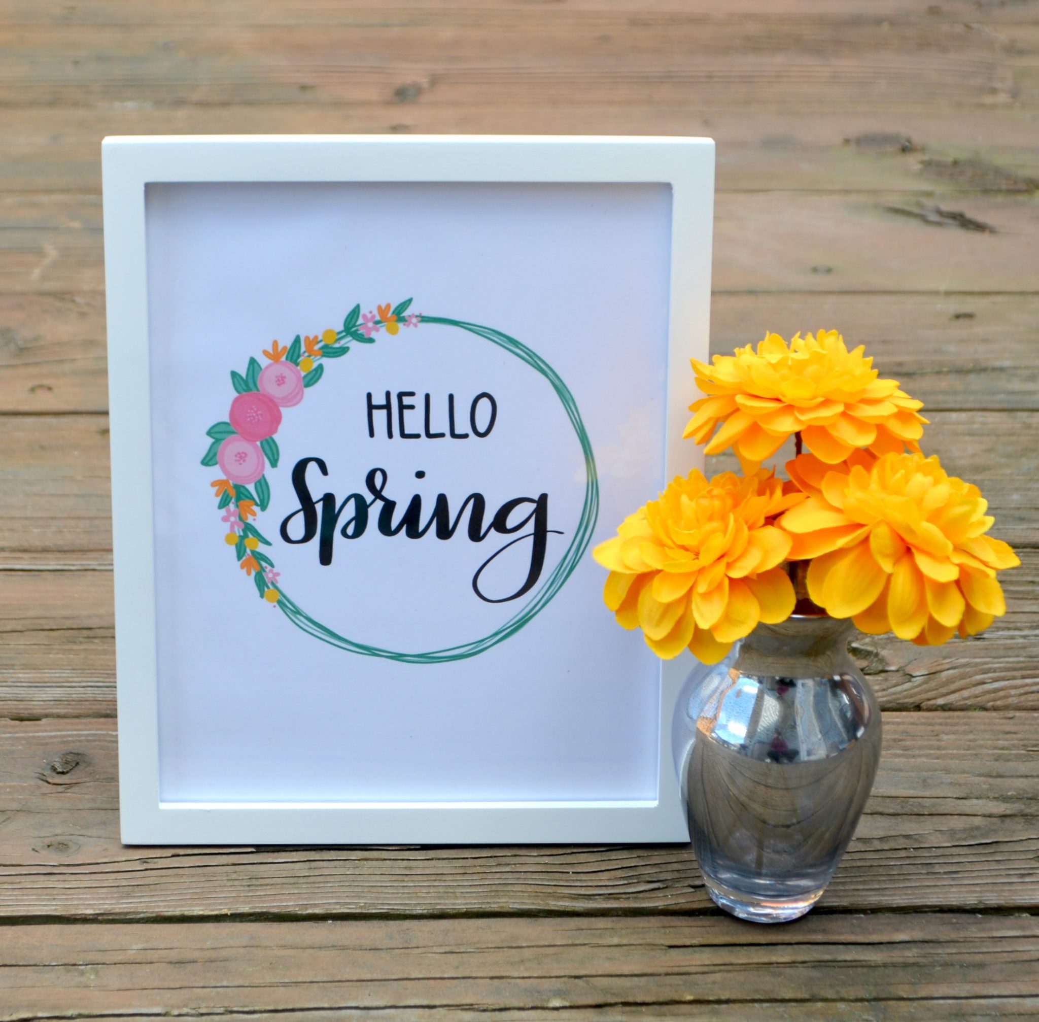 Hello Spring Printable at Amy Latta Creations